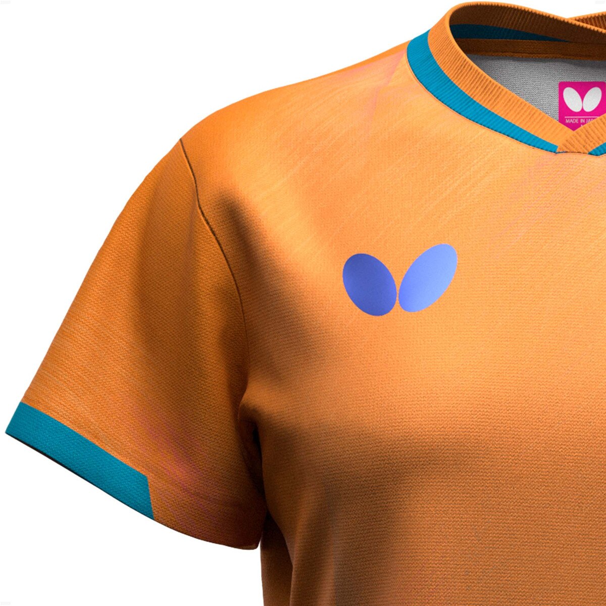 Butterfly Table Tennis - Infiria Lady Shirt - Orange - Logo